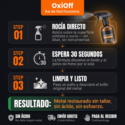 OxiOff™ | Limpiador Quita Óxido
